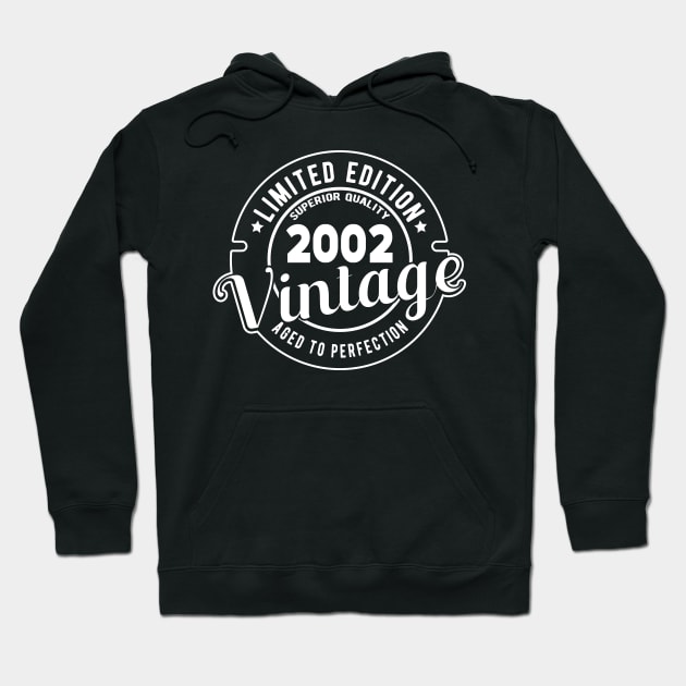 2002 VINTAGE - 19Th BIRTHDAY GIFT Hoodie by KC Happy Shop